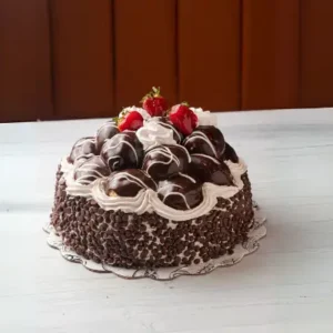 PROFITEROL CON FRESAS