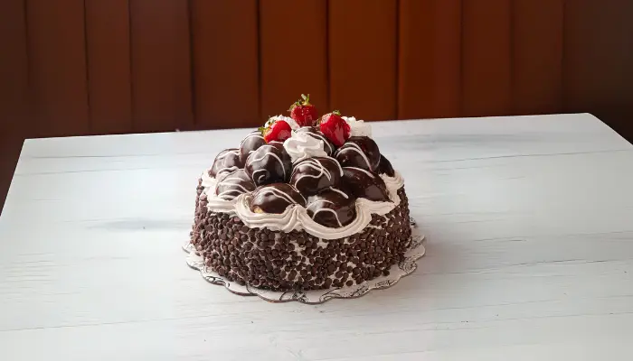 PROFITEROL CON FRESAS