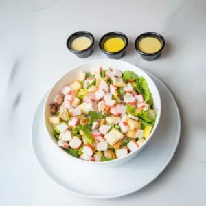 Ensalada Cesar con Cangrejo